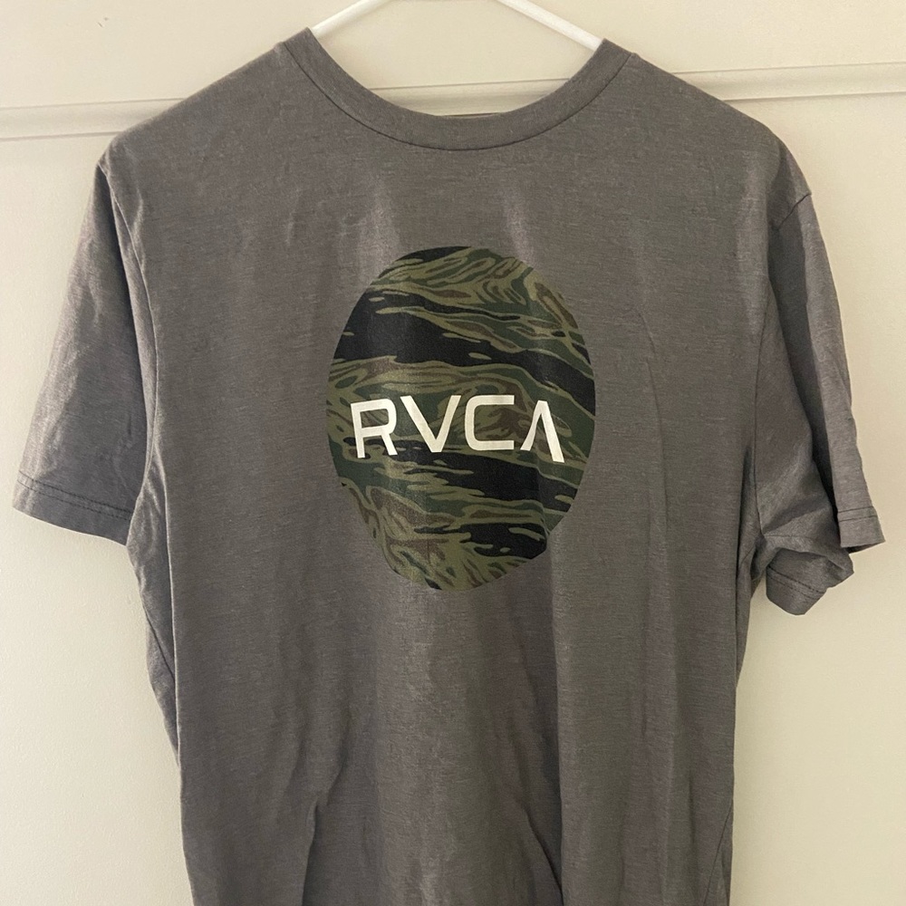 RVCA Camo Logo T-Shirt